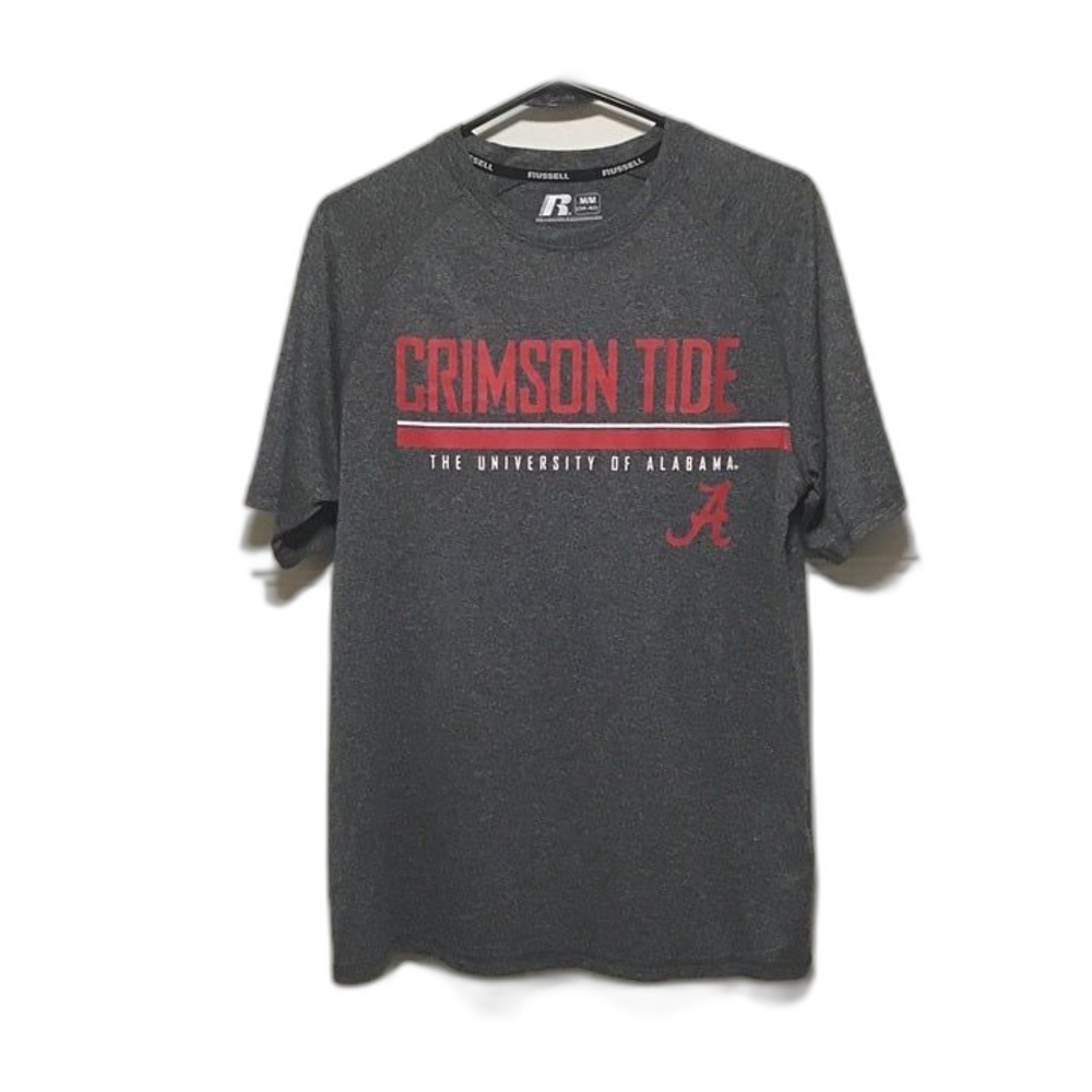 University of Alabama Crimson Tide Men’s Russell Athletic Dry-Fit T-Shirt Medium
